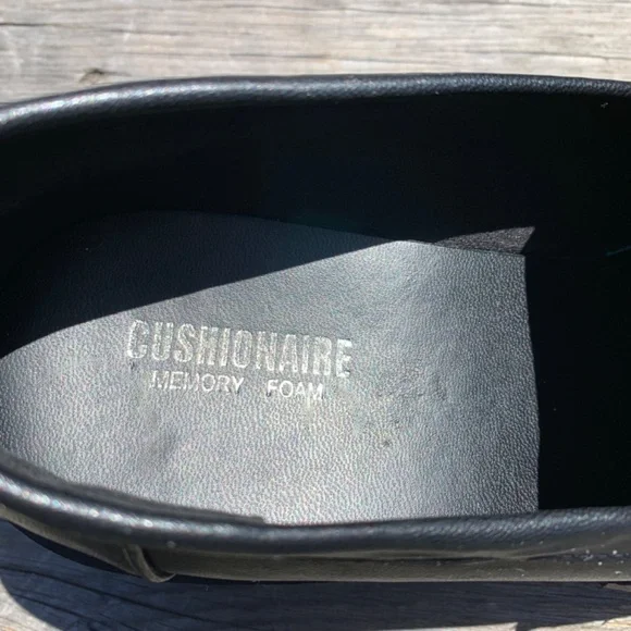 Classic Black Platform Penny Loafers - Women - Picture 6 of 9